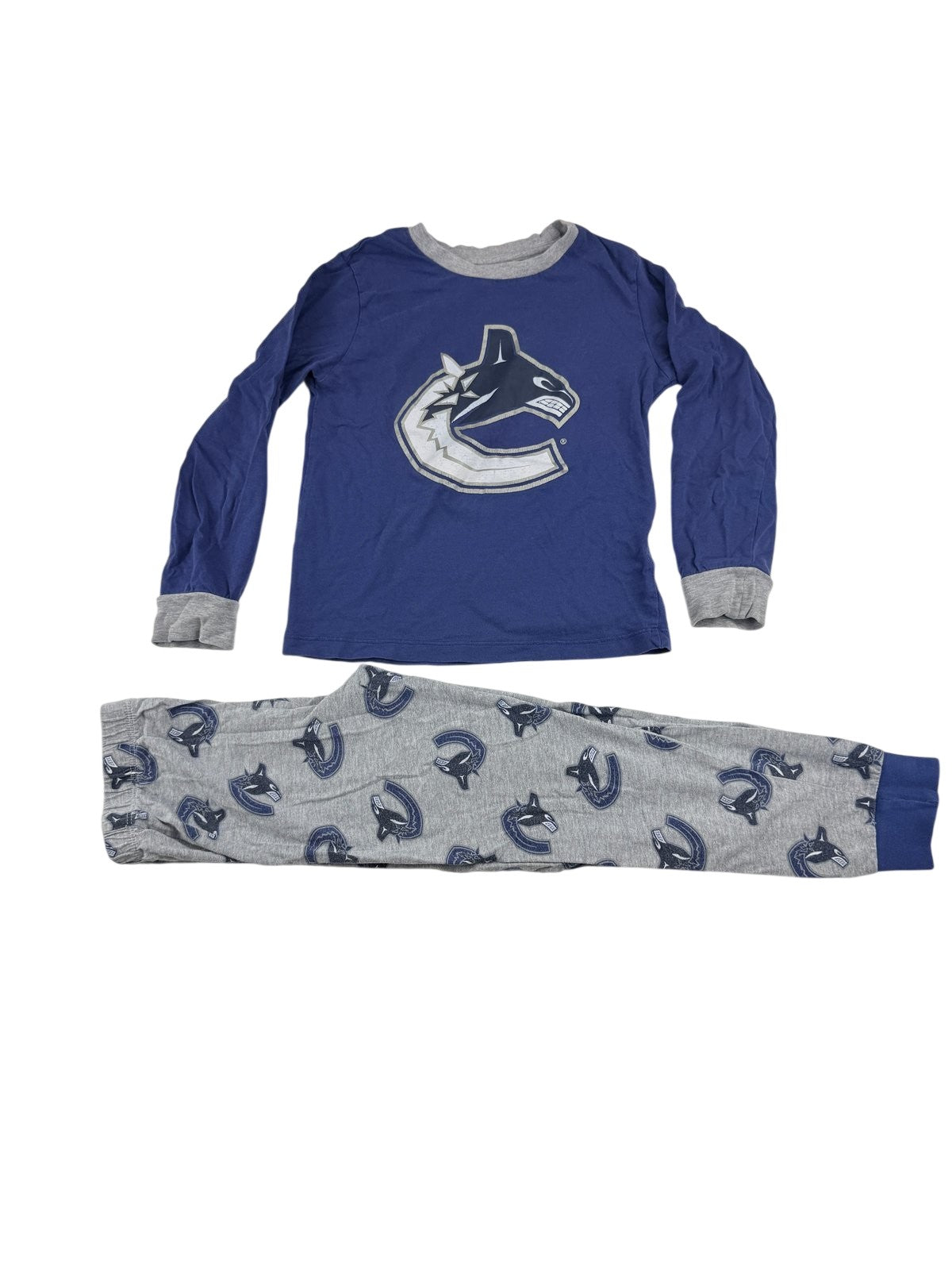 NHL Vancouver Canucks Pajama Set Size 6