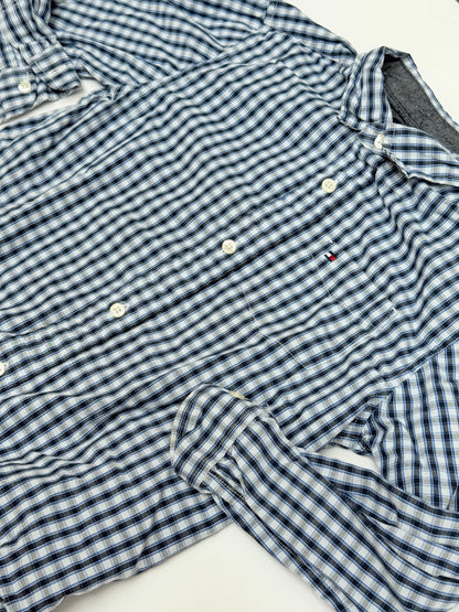 Tommy Hilfiger Plaid Button-Down Shirt Size 7