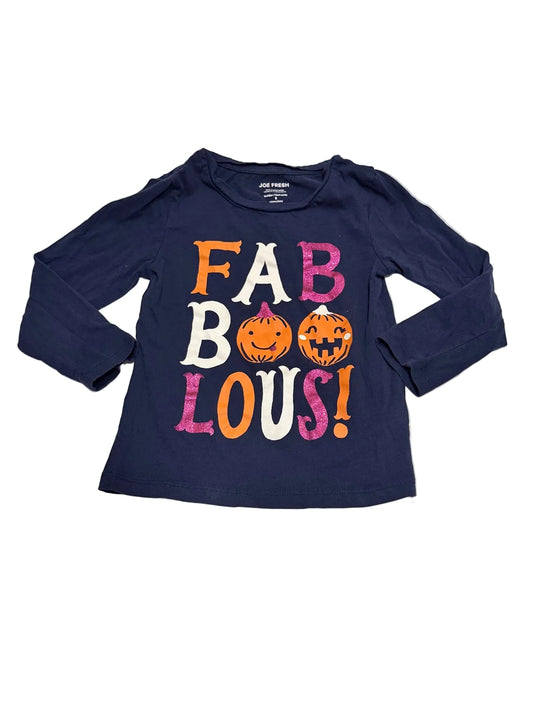 Joe Fresh Halloween Fab-Boo-Lous Navy Top 5