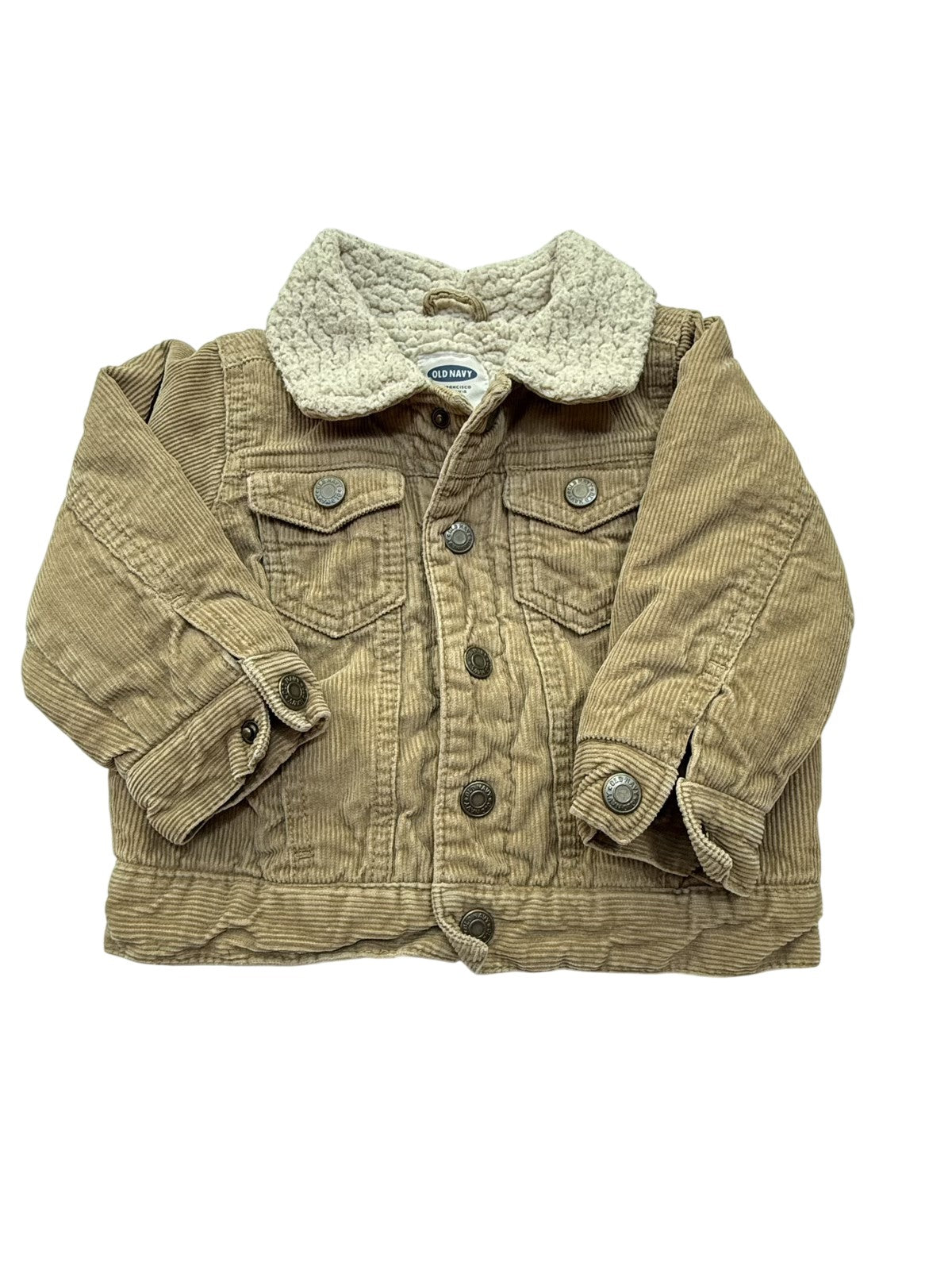 Old Navy Corduroy Sherpa Jacket 12-18M