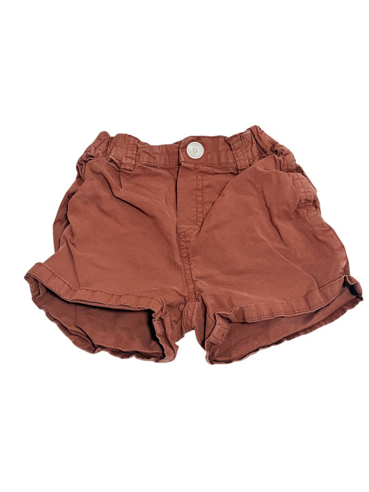 Cle Rust Cotton Shorts Size 2/3Y