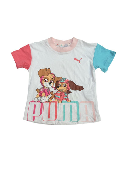 Puma x PAW Patrol Skye T-Shirt Size 5