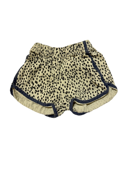 Cream Spotted Dolphin Shorts Size 2T