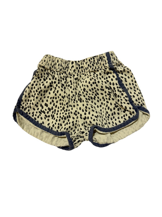 Cream Spotted Dolphin Shorts Size 2T