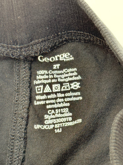 George Black Joggers Size 2T