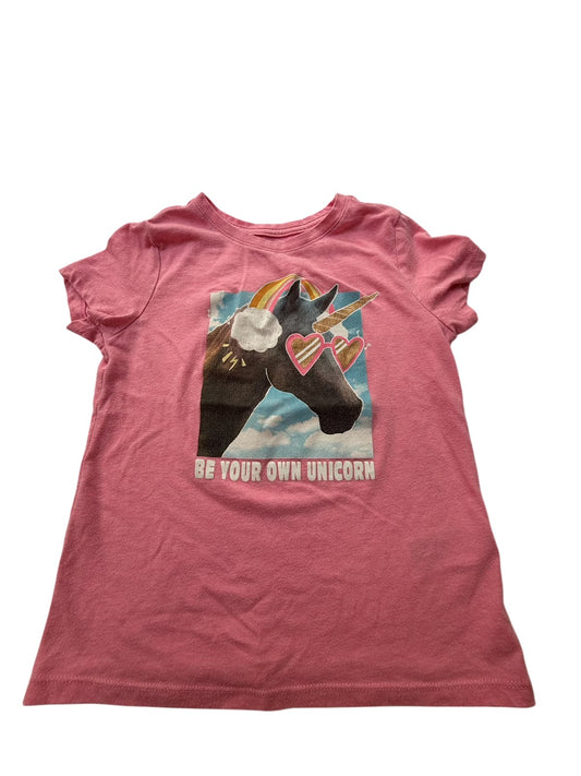 Old Navy Be Your Own Unicorn Tee Size S 6-7