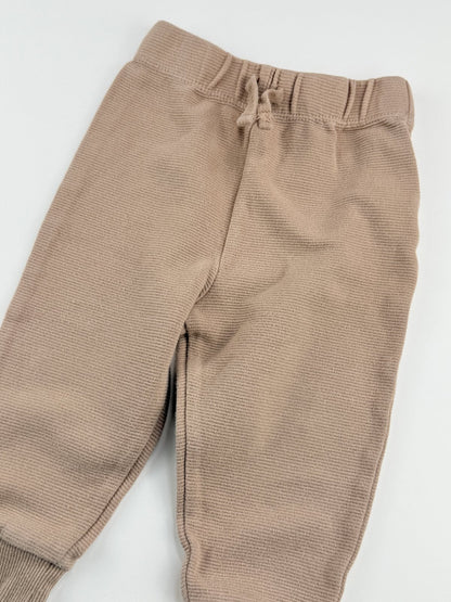Joe Fresh Disney Tan Ribbed Joggers 12-18M