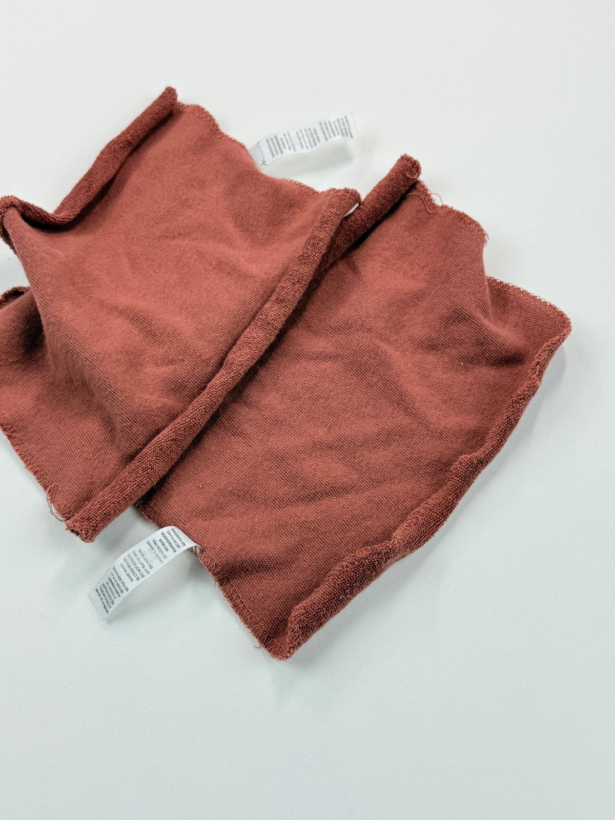 pl·baby Rust Cotton Baby Cloths
