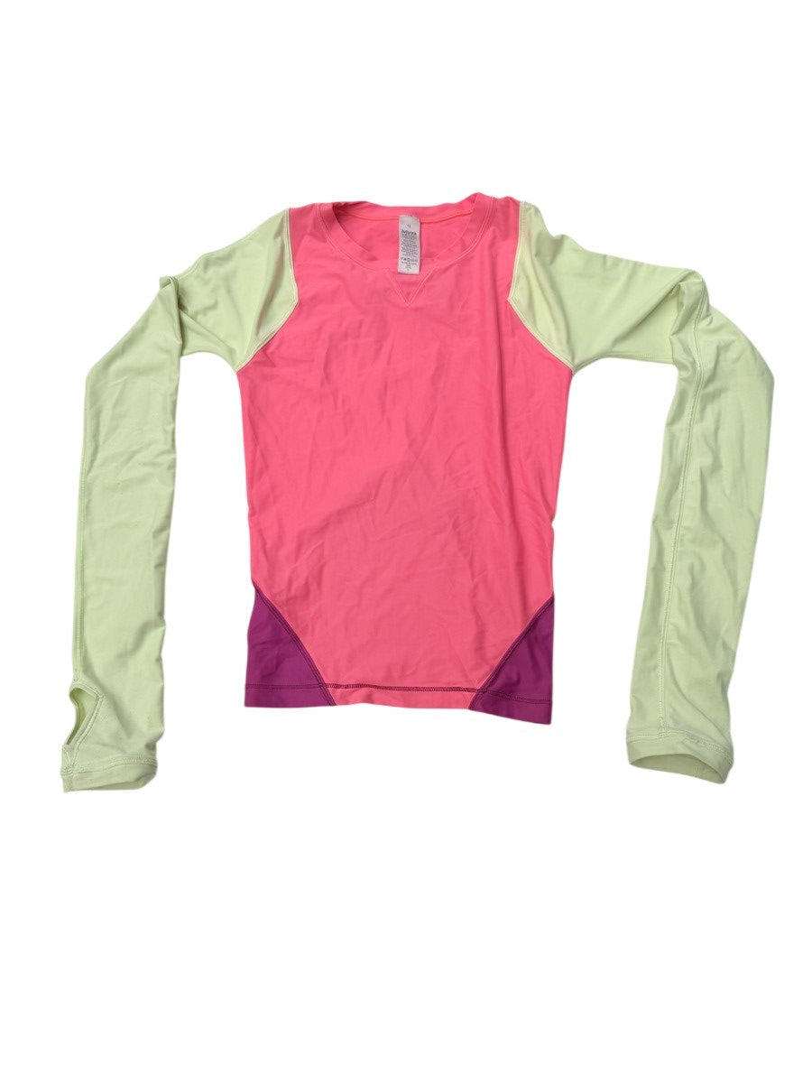 Ivivva Colorblock Long Sleeve Top Size 12