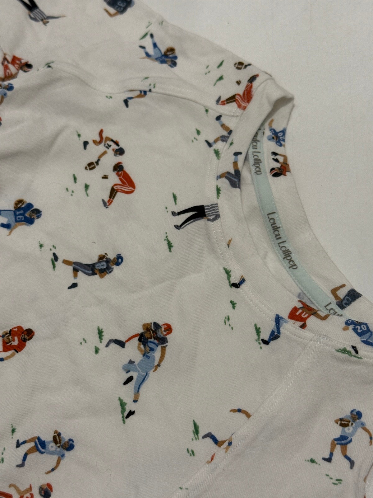 Loulou Lollipop Football Print T-Shirt 6Y