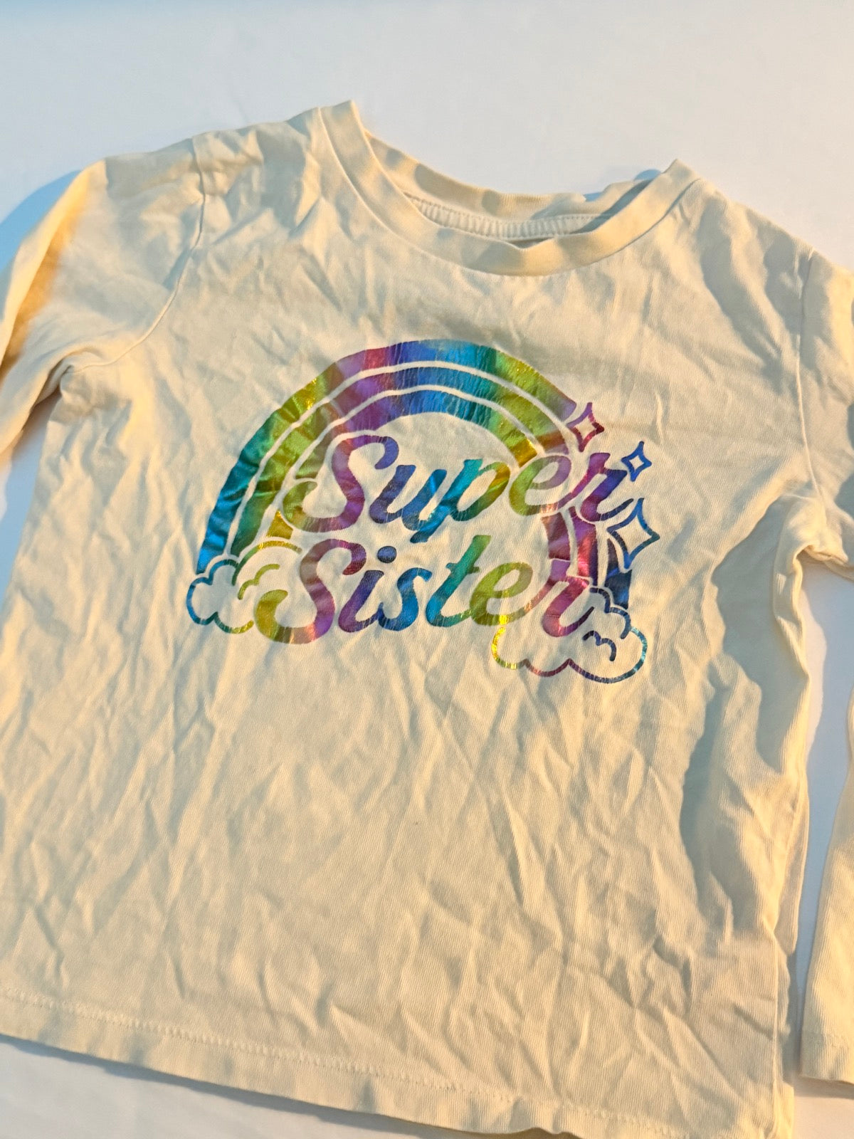 Joe Fresh Super Sister Long Sleeve T-Shirt 4T