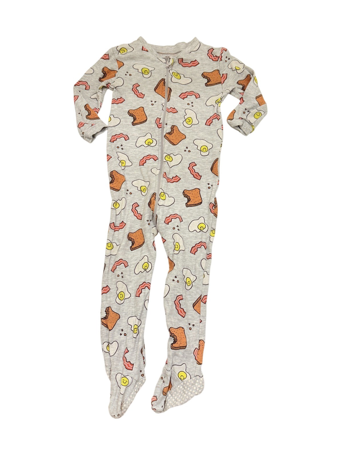 George Breakfast Print Footed Sleeper 18-24M