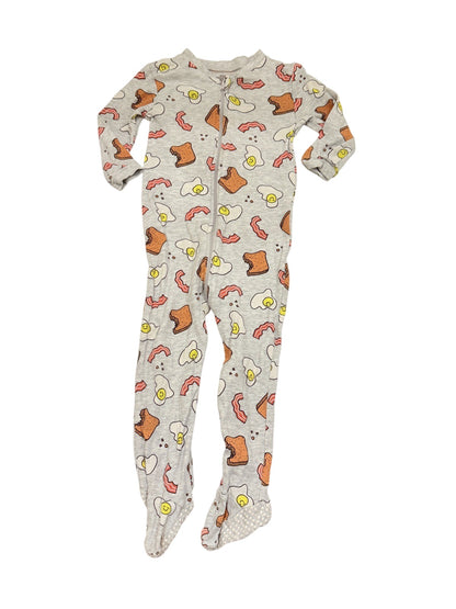 George Breakfast Print Footed Sleeper 18-24M