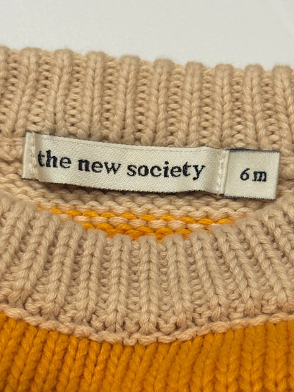The New Society Stripe Knit Sweater 6M
