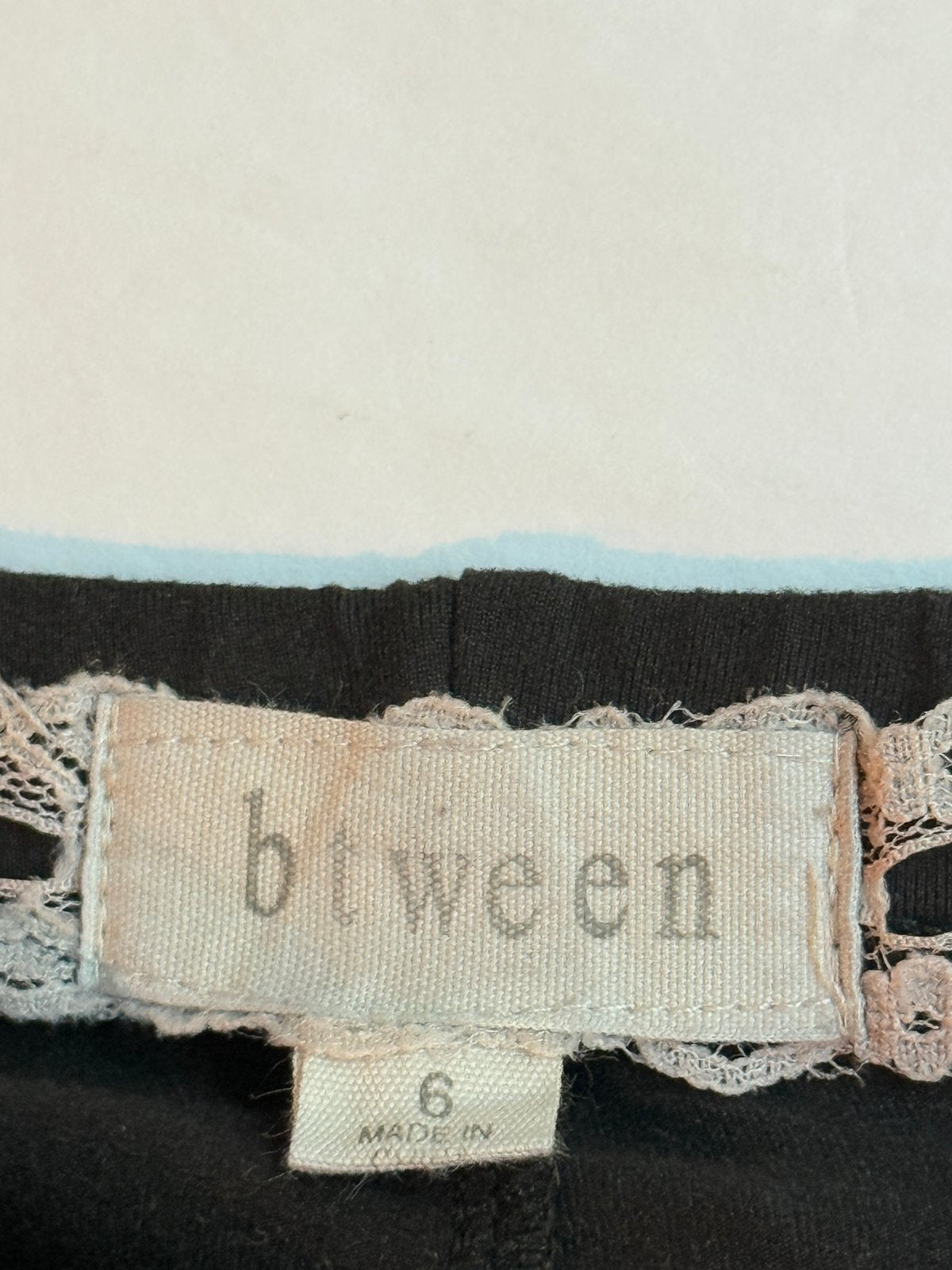 b.ween Black Leggings Size 6