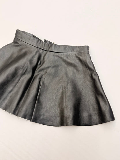 H&M Faux Leather Skirt Size 3-4Y