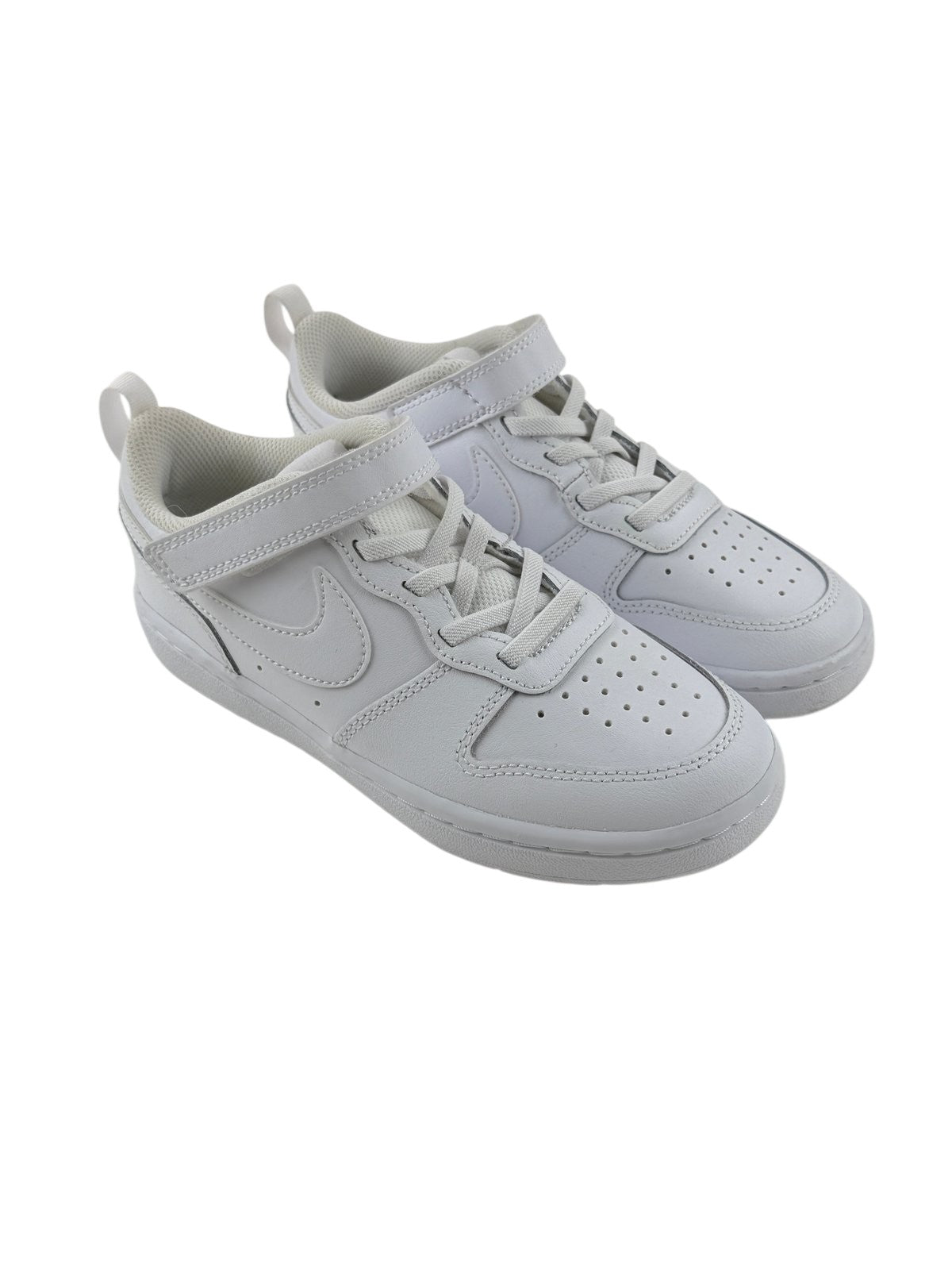 Nike Court Borough Low White Sneakers Size 1.5Y