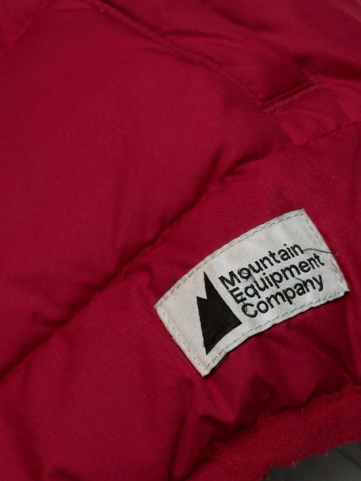 Mountain Equipment Co-op Red Down Jacket Size 4