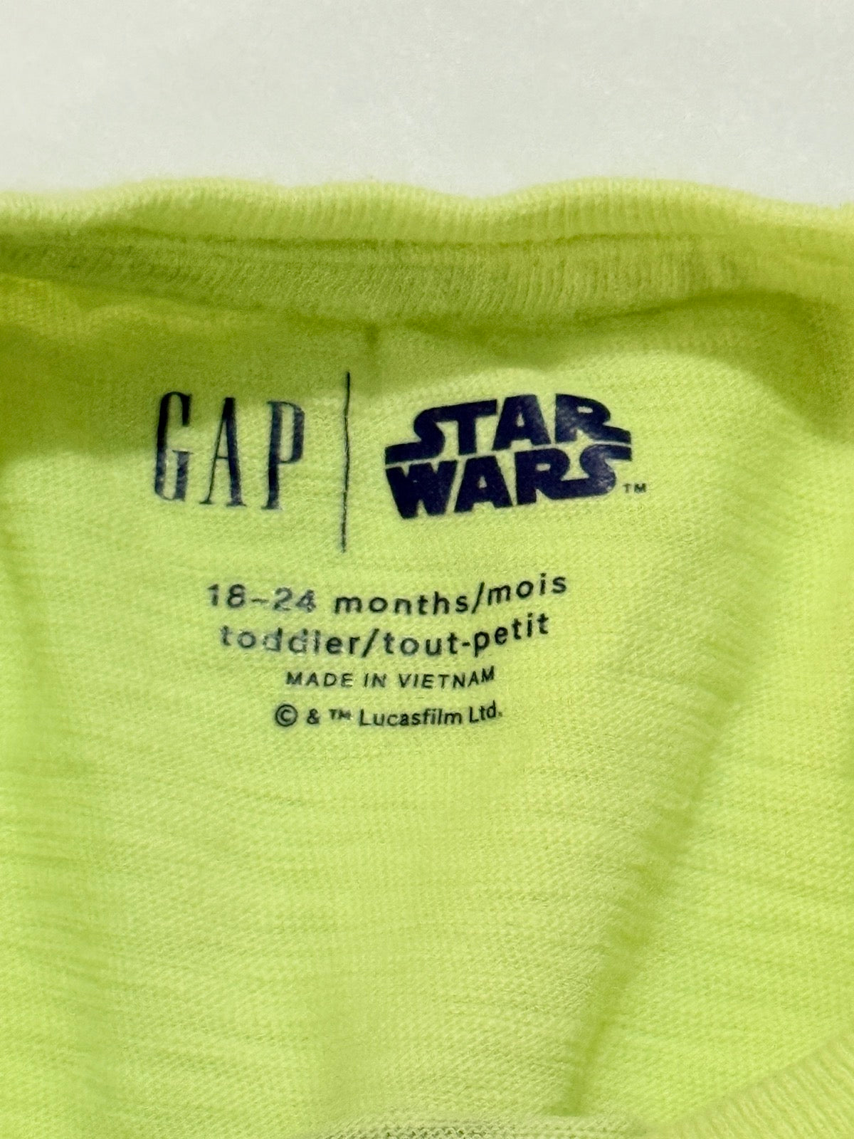 Gap Star Wars Mandalorian Grogu T-Shirt 18-24M