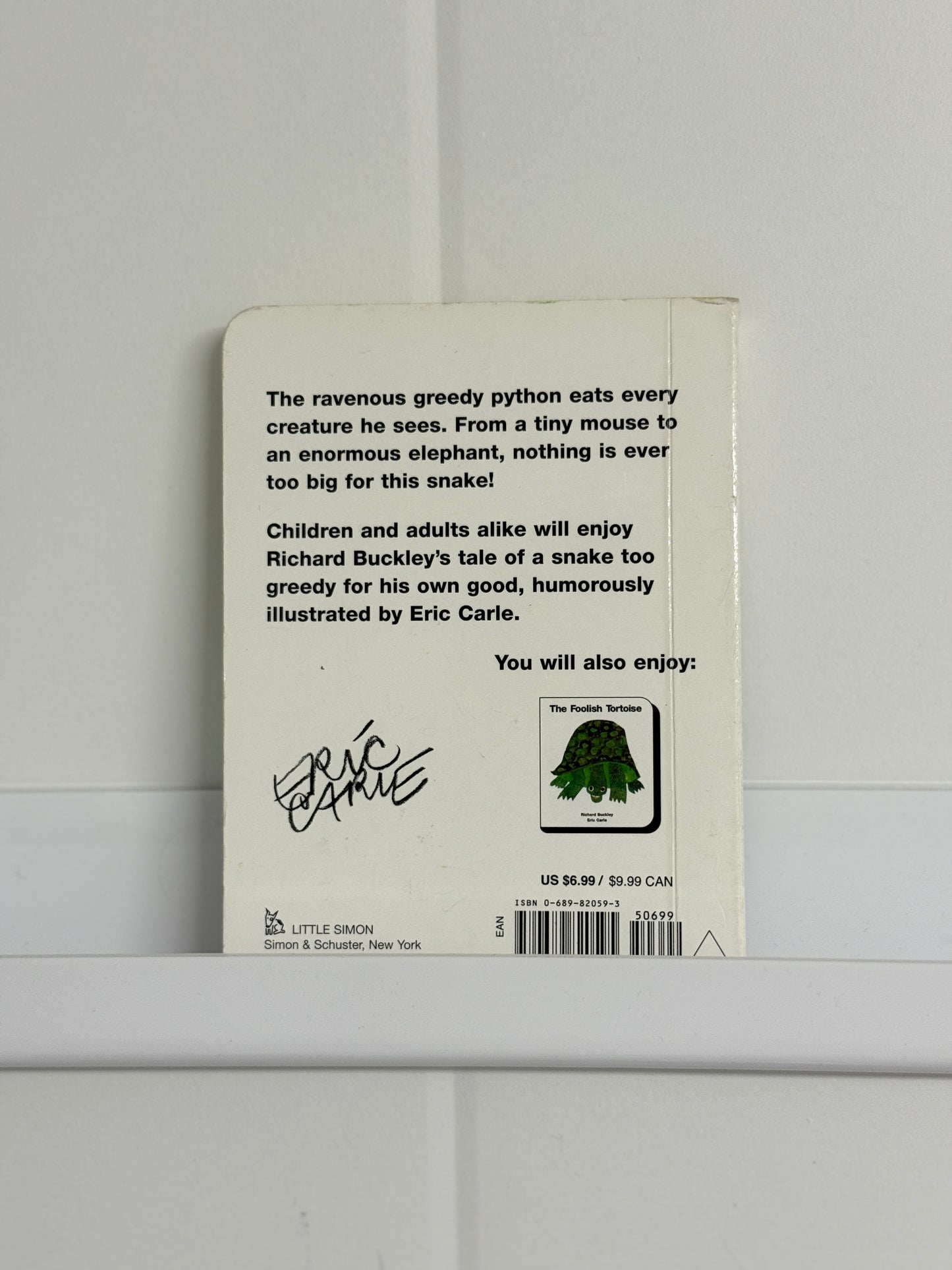 The Greedy Python -Eric Carle