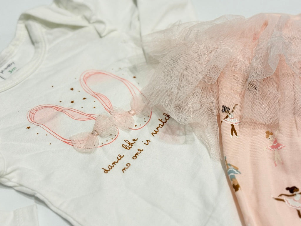 PL Ensemble de ballerine 2 pièces 3 mois