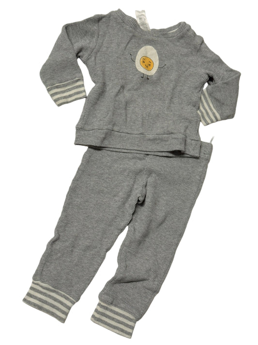 The Littlest - Egg Pjs 2pc Set -18-24m