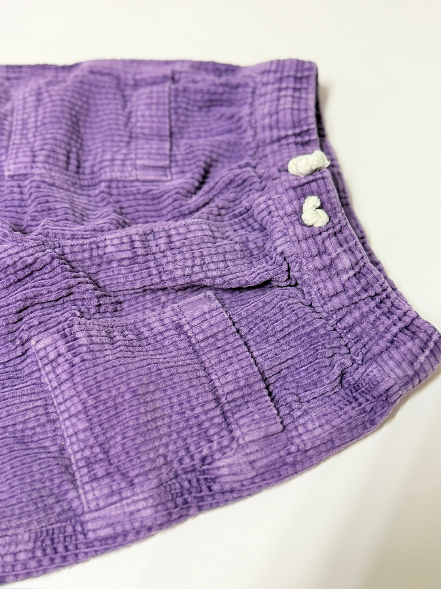 H&M- Girls Purple Corduroy - 1.5-2T