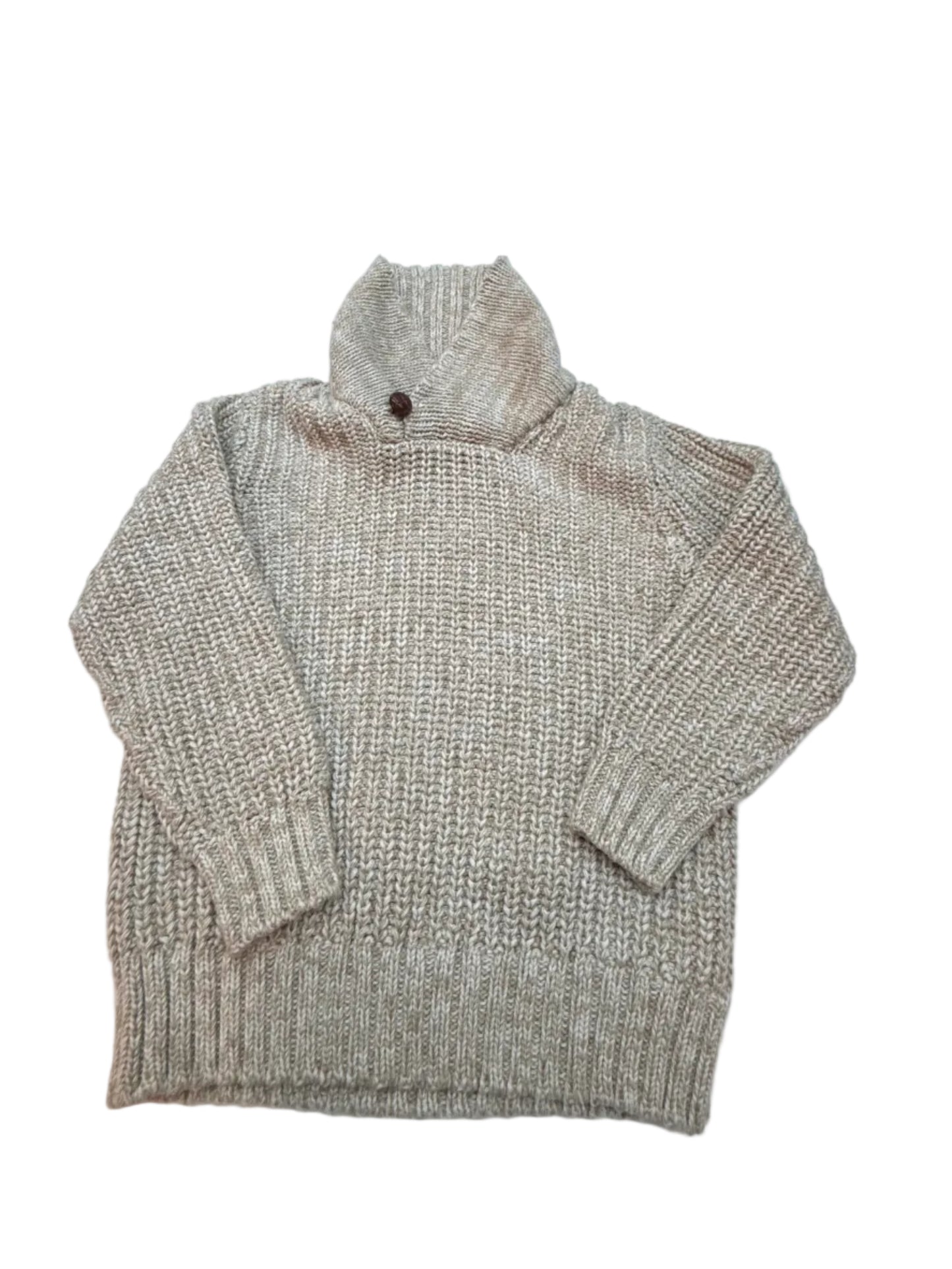 New With Tags - Old Navy Oatmeal Knit Cowl Neck Sweater 3T