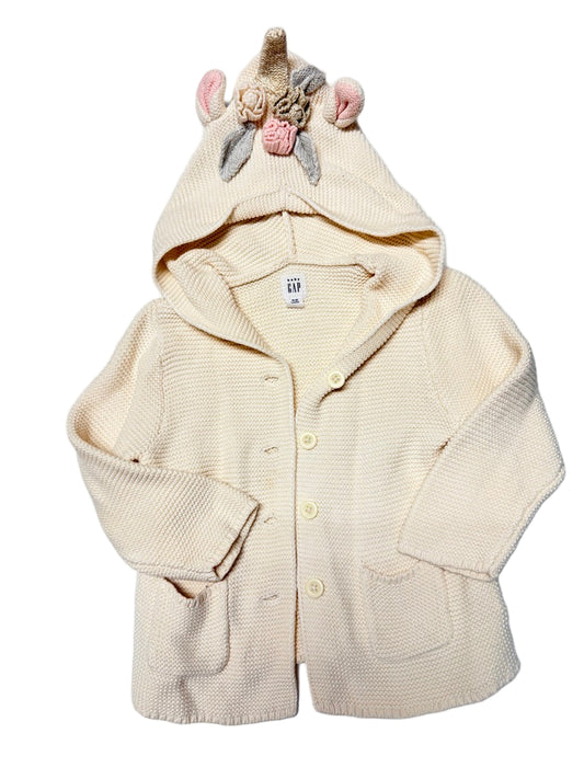 Baby Gap Unicorn Sweater 18-24m