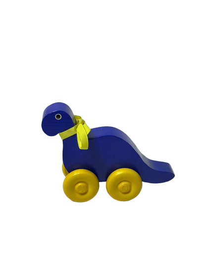 Wooden Wheeled Dinosaur