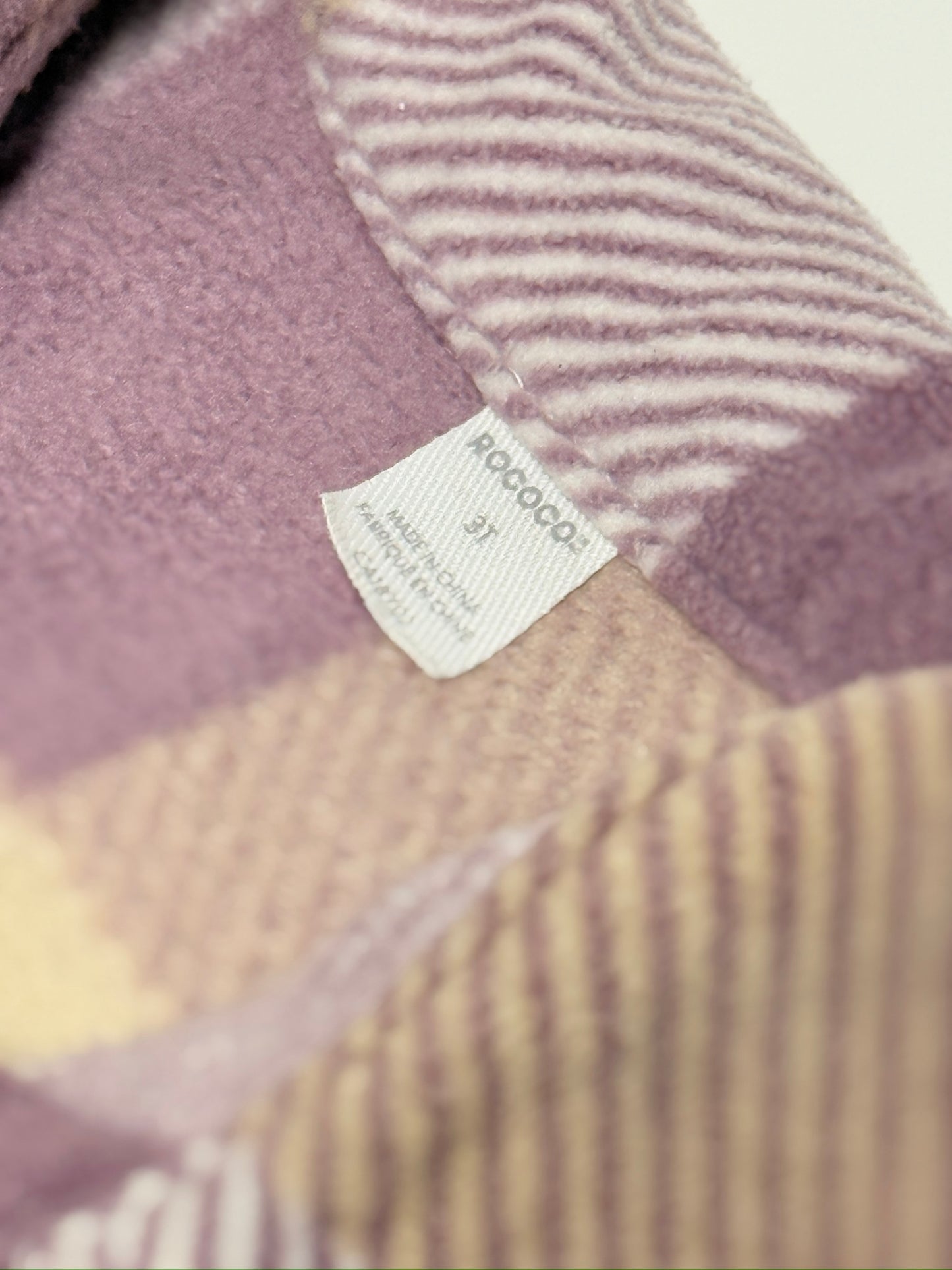 Rococo Plaid Shacket 4T