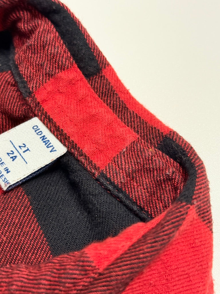 Old Navy 2t Plaid Flannel