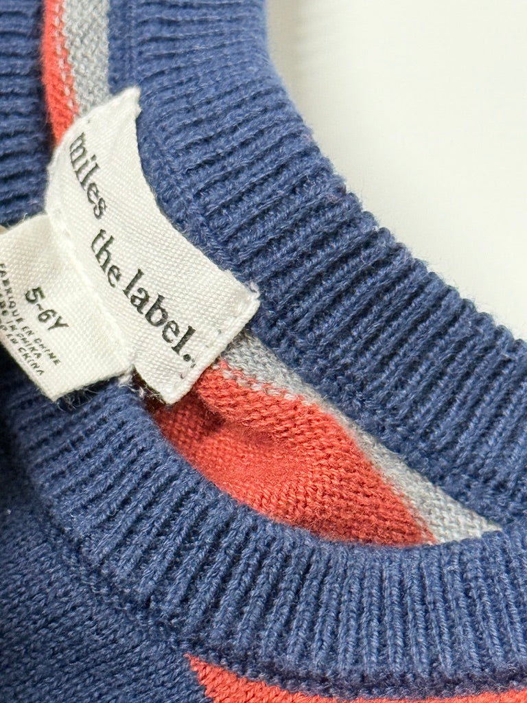 Miles the Label Knit Sweater 5-6y