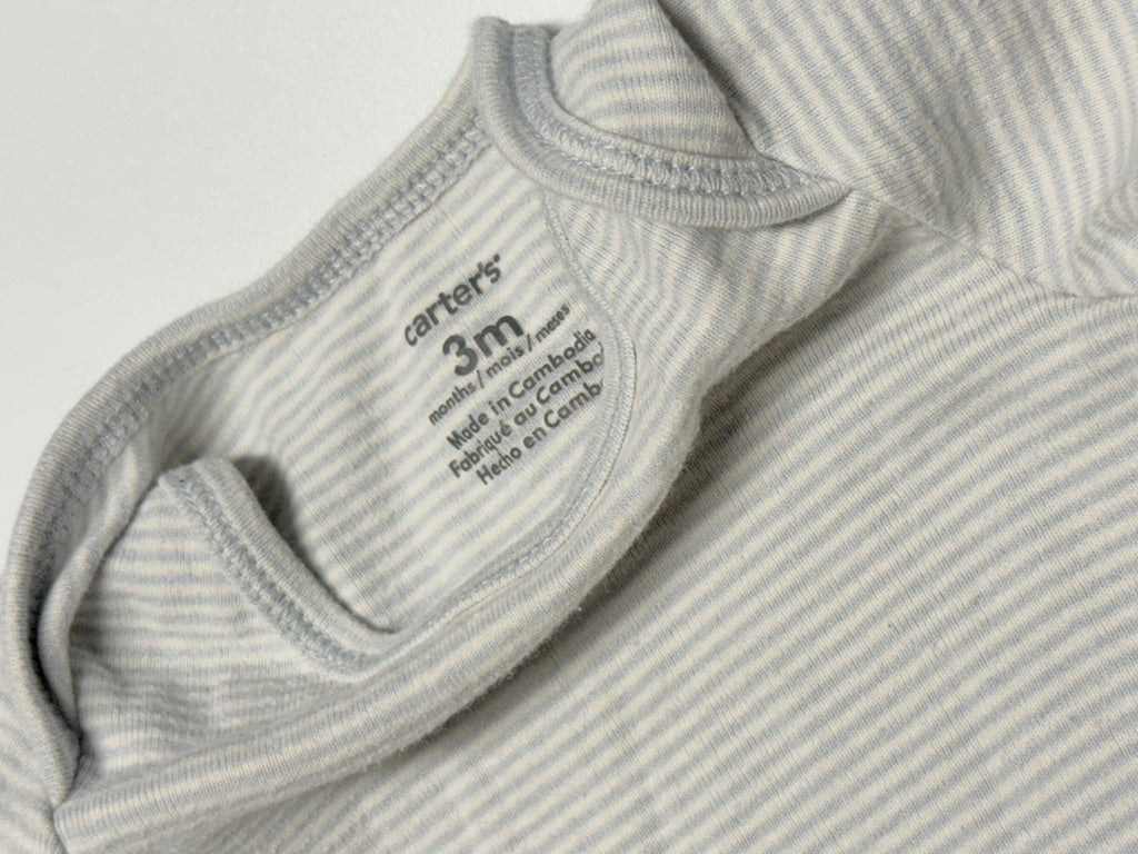 Carter's Striped Onesie 3m