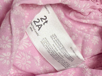 Carter's Pink Light & Flowy Dress Top 2T