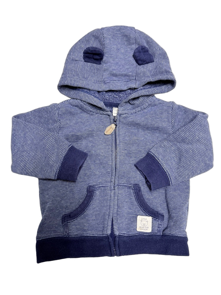 Carter's Bear Hoodie 9m