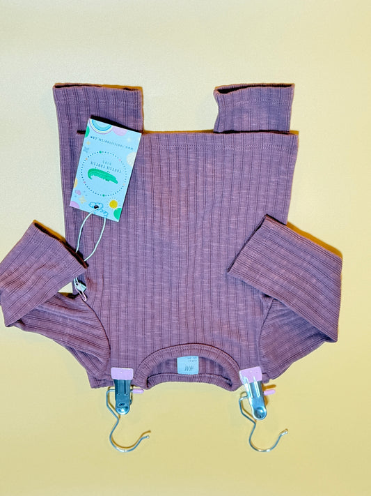 H&M dark pink 2pc set 2-4m