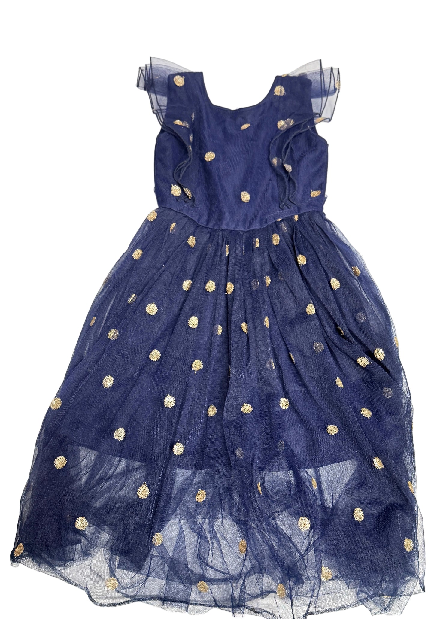 Dress gold dots 3-4T