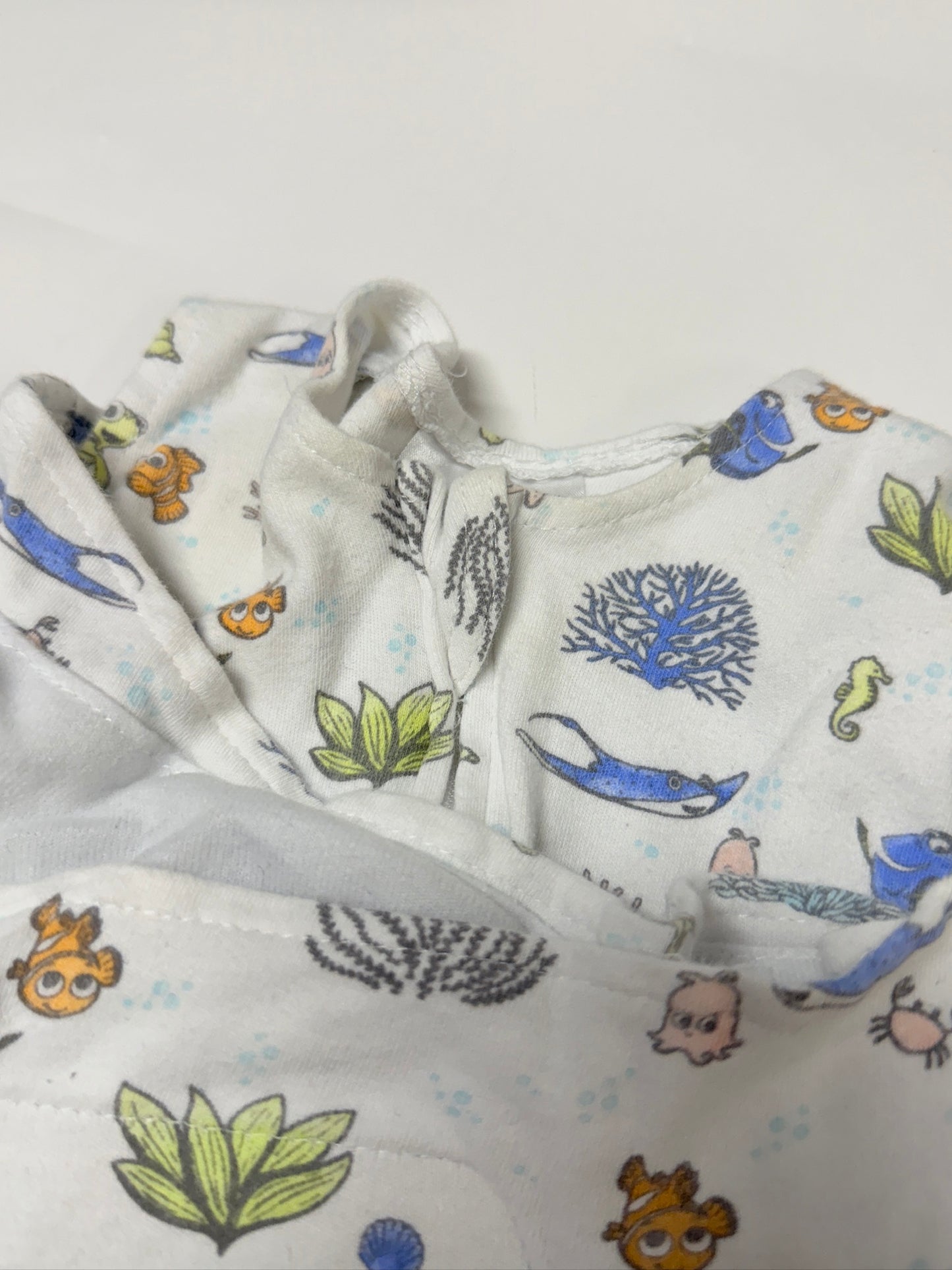 HALO SleepSack Swaddle, Disney Finding Nemo Print, 3–6M
