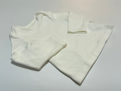 Shein Blouse blanche à manches longues 6-9 mois