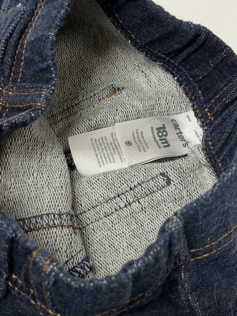 Carter’s Knit Denim Pull-On Pants | 18M