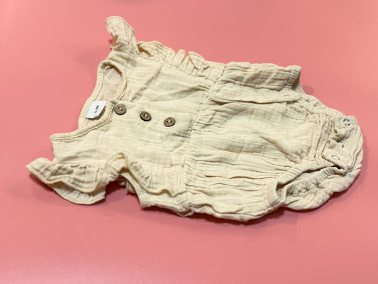 0-3m Cotton Romper