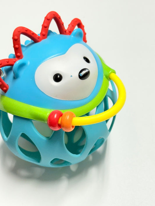 Rattle Teether Hedgehog Toy