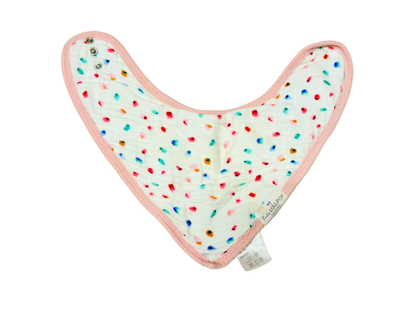 Loulou Lollipop Muslin Bandana Bib Set | 2 Pack | Multicolor Print