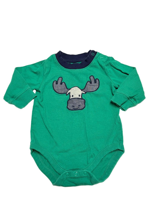 Gymboree Cotton Mouse Onesie 3-6m