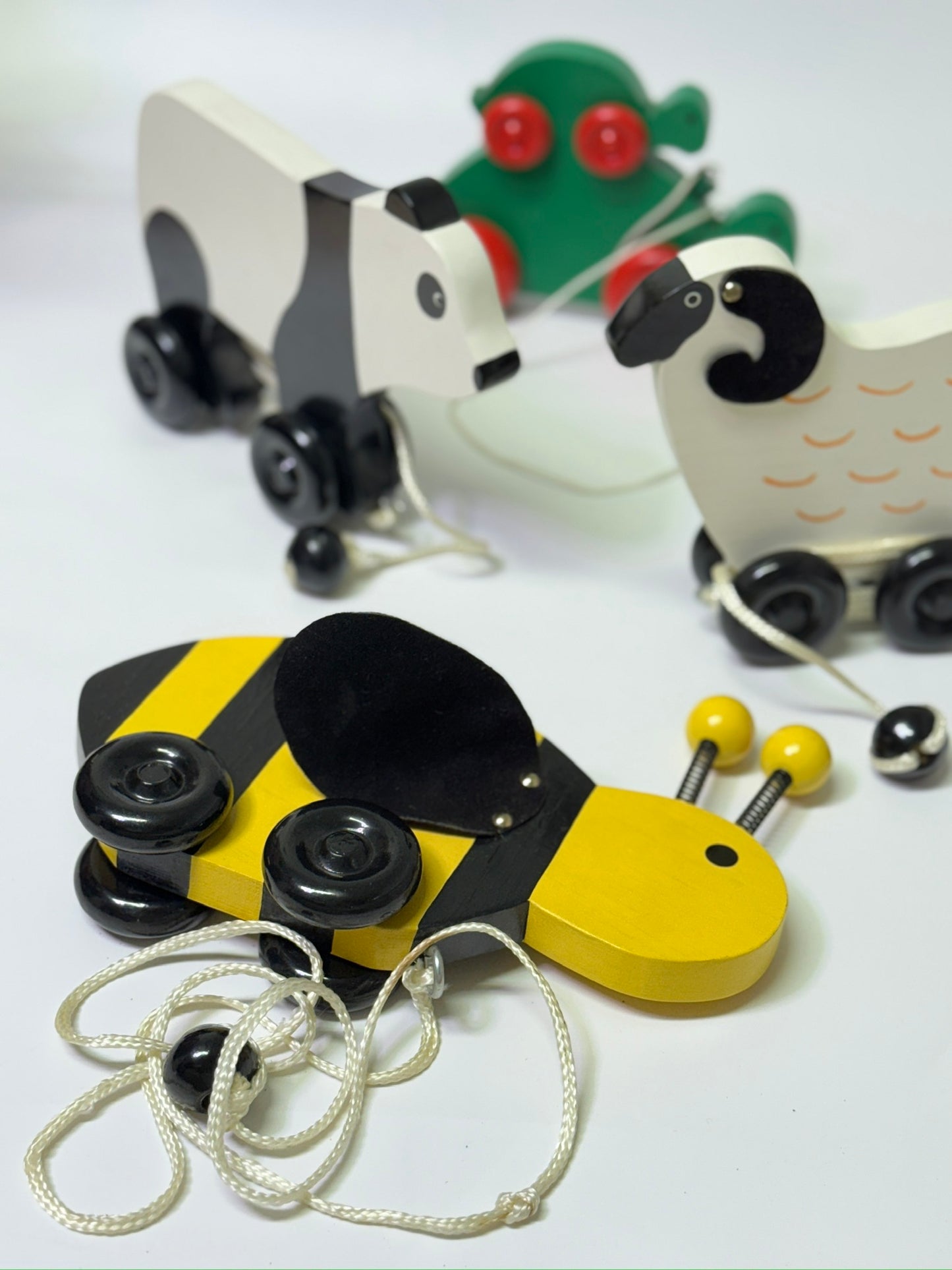LG Wooden Animal Pull Toys Sold Separately