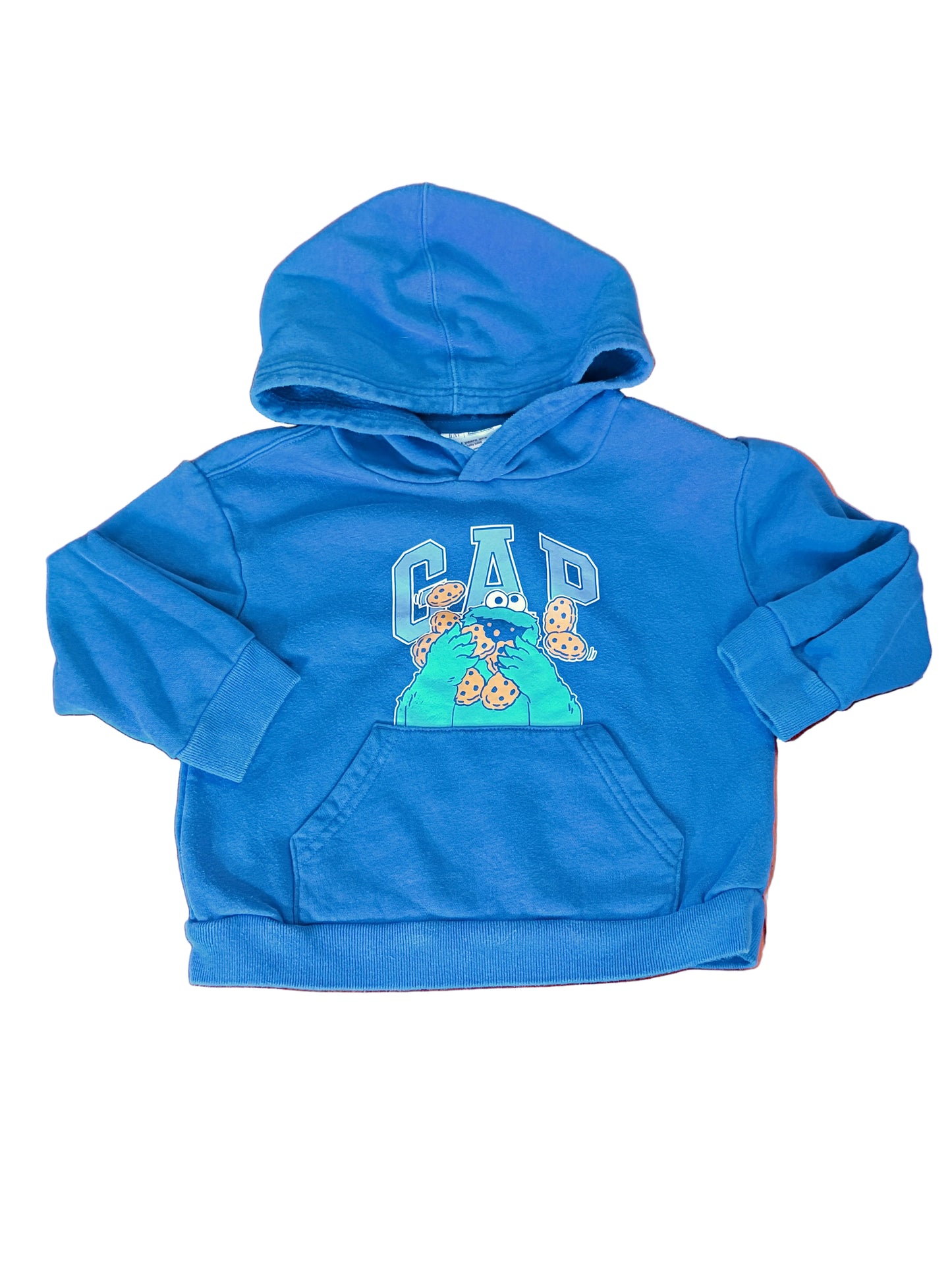 Gap Sesame Street Cookie Monster Hoodie 4T