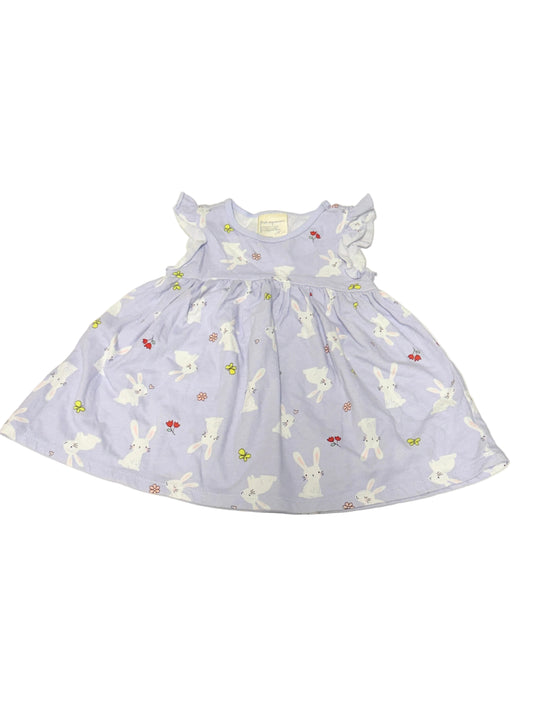 First Impressions Bunny Dress 6-9m