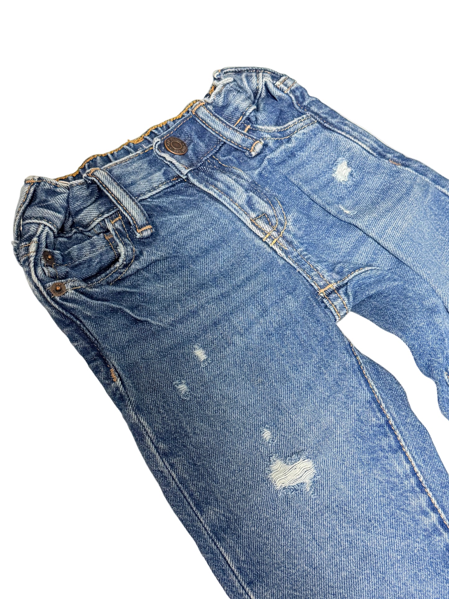 Baby Gap Distressed Denim Jeans – Size 3Y