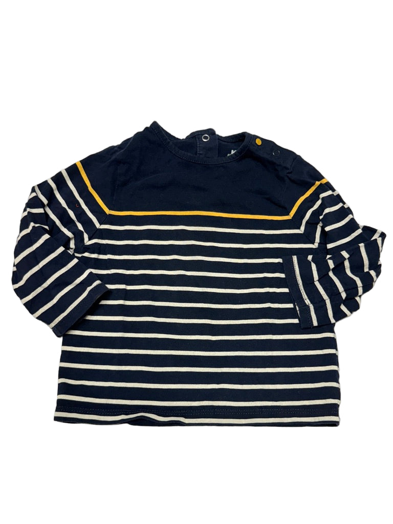 KIABI - 18m Long Sleeve Striped Shirt